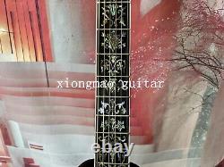 41 D-45 Solid Acacia acoustic guitar with abalone setting 6strings 21 frets