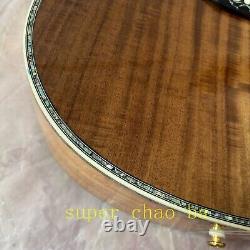 41 D-45 Solid Acacia acoustic guitar with abalone setting Ebony fingerboard