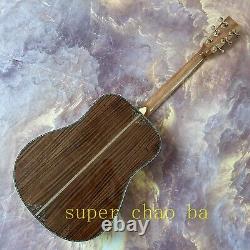 41 D-45 Solid Acacia acoustic guitar with abalone setting Ebony fingerboard