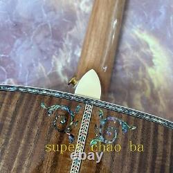 41 D-45 Solid Acacia acoustic guitar with abalone setting Ebony fingerboard