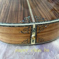 41 D-45 Solid Acacia acoustic guitar with abalone setting Ebony fingerboard