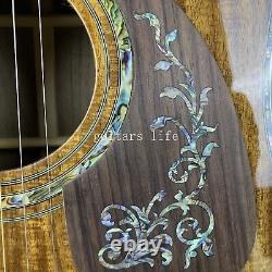 41 D-45 Solid Acacia acoustic guitar with abalone setting Fast delivery