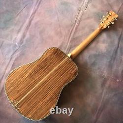 41 D-45 Solid Acacia acoustic guitar with abalone setting Rosewood fingerboard