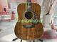 41d-45 Solid Acacia Acoustic Guitar With Abalone Setting Abalone Inlay In Stock