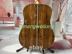 41D-45 Solid Acacia acoustic guitar with abalone setting Abalone inlay in stock