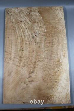 5888 10mm AAAAA Curly Ripple Maple Wood Guitar Top Set Luthier -ONE AND ONLY