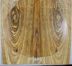 5A Figure Electric Guitar Top Tiger Stripes Wood Bookmatched Set Luthier Supply