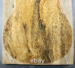 5A Figure Les Paul Guitar Top Spotted Bird's eye Maple Wood Set Luthier Supply