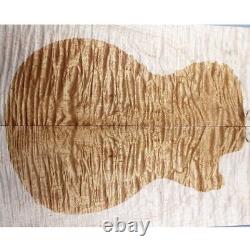 5A Grade Fugure Electric Guitar Drop Top Elegant Quilted Maple Wood Set Luthier