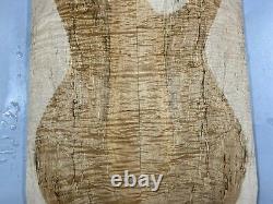 5A Quilted Spalted Maple Wood Bookmatch les paul Guitar Set Top Luthier Supply