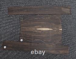 5a Ziricote Qsawn Classical Guitar Back Sides Set Luthier Tonewood