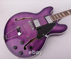 6-String Purple Electric guitar Mahogany body Maple Neck Rosewood Fingerboard