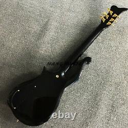 6 Strings Black Arrow Prince Electric Guitar With S-H Pickups Gold Hardware 22F