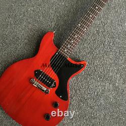 6-Strings Standard Junior Orange Electric Guitar Mahogany Body With P90 pickups