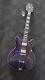 6 String Jazz Electric Guitar With F Hole Purple Color F Hole Set Neck 335 M