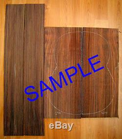 AAA Indian Rosewood Backs and Sides Set, Jumbo Guitar, Luthier, Back and Side