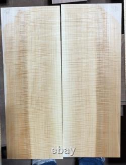 AAAA fiddleback curly maple tonewood guitar luthier set back sides