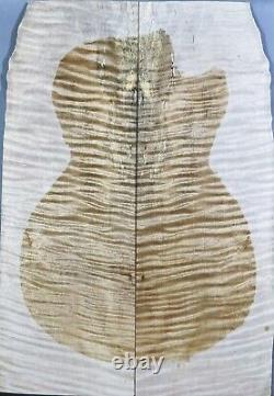 AAAAA Quilted Maple Wood Electric Guitar Top Set Luthier Supply