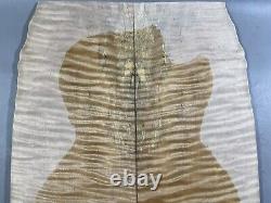 AAAAA Quilted Maple Wood Electric Guitar Top Set Luthier Supply