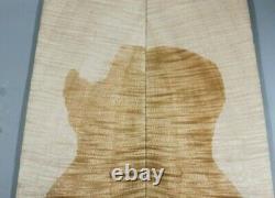 AAAAA Ripple Maple Craft Wood Bookmatch Guitar Top Set Luthier Supply