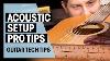 Acoustic Guitar Setup Guide Guitar Tech Tips Ep 27 Thomann