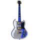 Acrylic Body Shape Electric Guitar With Led Light