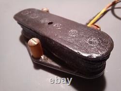 Aged Set of New 1950B Broadcaster Blackguard Tele Pickups Handwound Made in USA