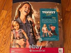 American Girl TENNEY GRANT Doll Set Book Spotlight Outfit Guitar Tenny LOGAN