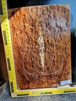 Australian Blackwood'Evil Eye' Book-match Set luthier Guitar Building Wood