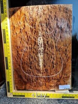 Australian Blackwood'Evil Eye' Book-match Set luthier Guitar Building Wood