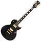 Blitz Electric Guitar Blp-cst Bk Black Nato Body, Nato Set-neck, Rosewood Fb