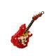 Bead Kit Electric Guitar Red Egr 748 Music Strap Accessories Beginner Set F