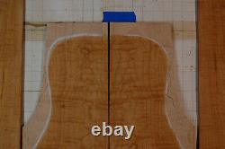 Beautiful figure curly hard maple tonewood guitar luthier set back sides