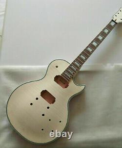 Best 1 set unfinished Electric guitar kit diy guitar body with neck parts