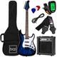 Best Choice Products 39in Full Size Beginner Electric Guitar Kit With Case