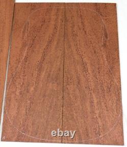 Best figure pomelle Bubinga dreadnought acoustic guitar back side set BUB18
