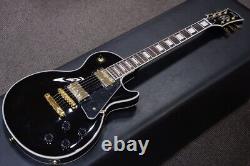 Blitz by ARIA Les Paul Custom Black BLP-CST BK Electric Guitar WithGig Bag