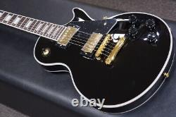 Blitz by ARIA Les Paul Custom Black BLP-CST BK Electric Guitar WithGig Bag