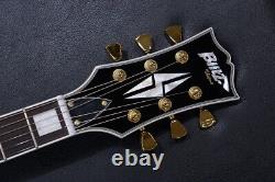 Blitz by ARIA Les Paul Custom Black BLP-CST BK Electric Guitar WithGig Bag