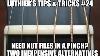 Boudreau Guitars Luthier S Tips U0026 Tricks 24 Need Nut Files In A Pinch
