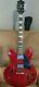 Brand New Grote Semi Hollow Electric Guitar Cherry Red. Set Up. Gig Bag. Es335