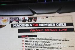 Brand new sealed MADONNA Finally Enough Love 6LP Box Set Rainbow Vinyl Edition