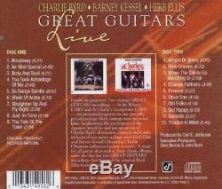 CHARLIE BYRD Great Guitars Live (2 Set) Barney Kessel, Herb Ellis, NEW