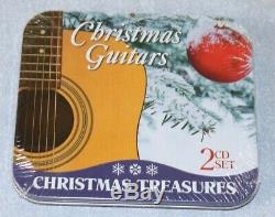 Christmas Guitars 2 CD Gift Set New in Sealed Tin 20 Classic Christmas Songs