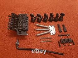 Complete Set Of Floyd Rose FRT-O2000 Tremolo BH43 withScrewless Tuners In Black