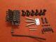 Complete Set Of Floyd Rose Frt-o2000 Tremolo Bh43 Withscrewless Tuners In Black