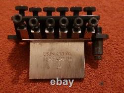 Complete Set Of Floyd Rose FRT-O2000 Tremolo BH43 withScrewless Tuners In Black