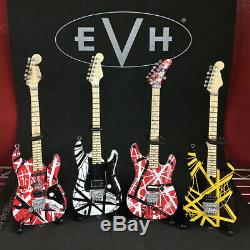 Complete Set of All 4 EVH Mini Guitars from Eddie Van Halen, New, Free Shipping