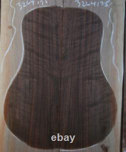 Curly/quilty oregon claro walnut tonewood guitar luthier set back sides