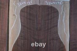 Curly/quilty oregon claro walnut tonewood guitar luthier set back sides